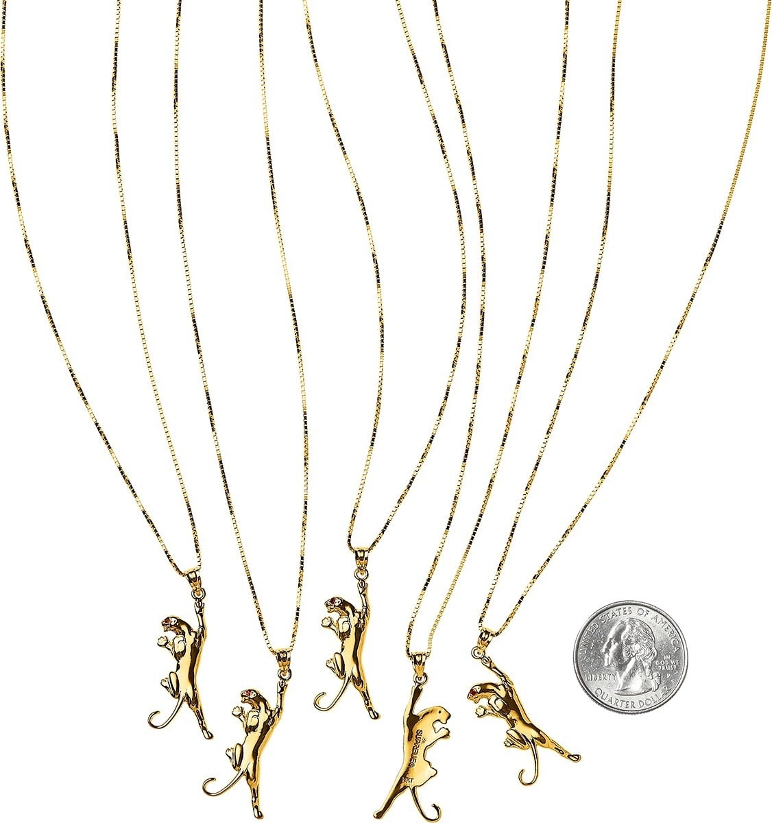 Panther Gold Pendant
